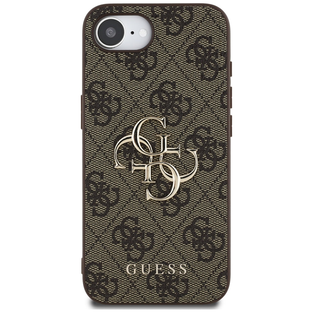 Etui na Apple iPhone 17e / 16e, Guess, 4G Big Logo, Brązowy