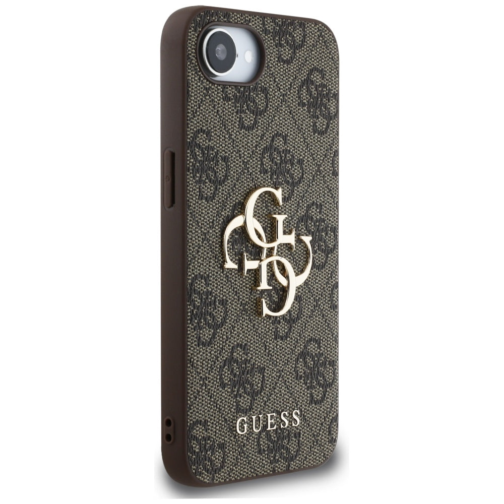 Etui na Apple iPhone 17e / 16e, Guess, 4G Big Logo, Brązowy