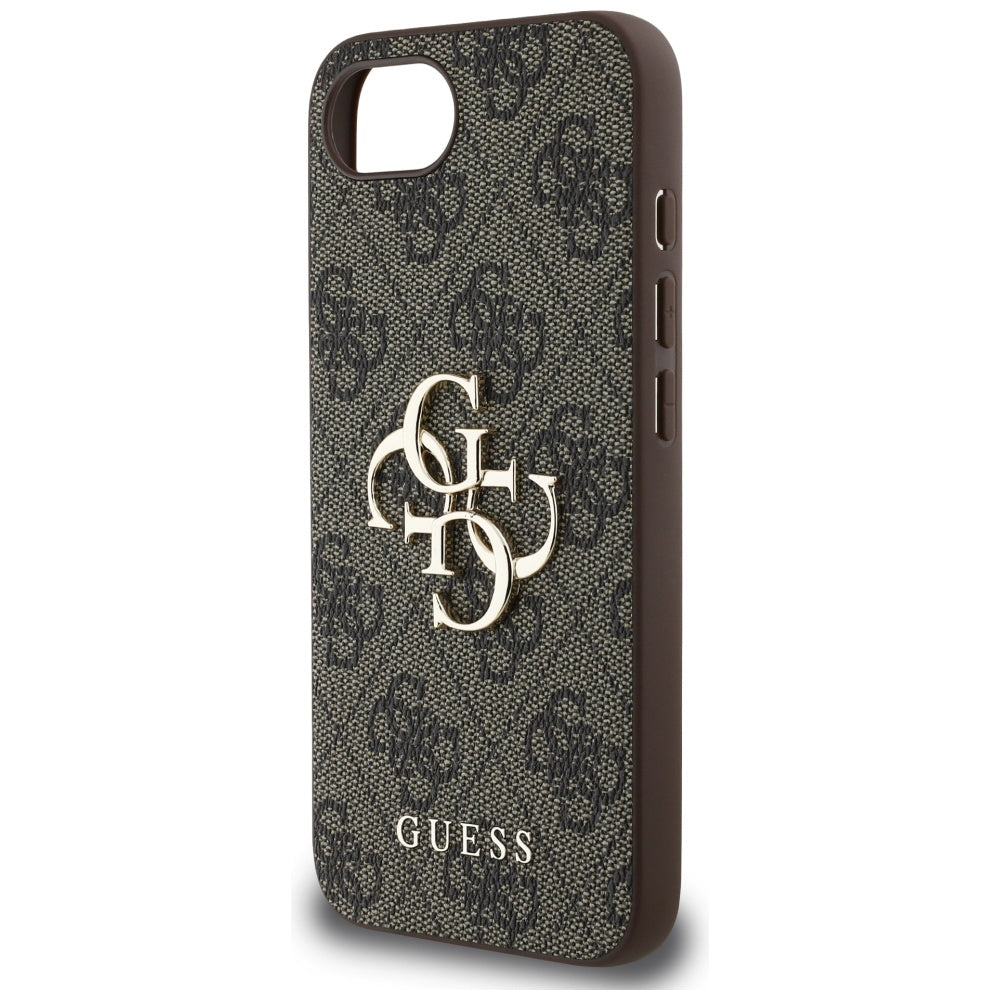 Etui na Apple iPhone 17e / 16e, Guess, 4G Big Logo, Brązowy