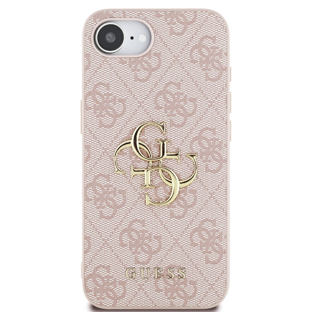 Etui na Apple iPhone 17e / 16e, Guess, 4G Big Logo, Różowy