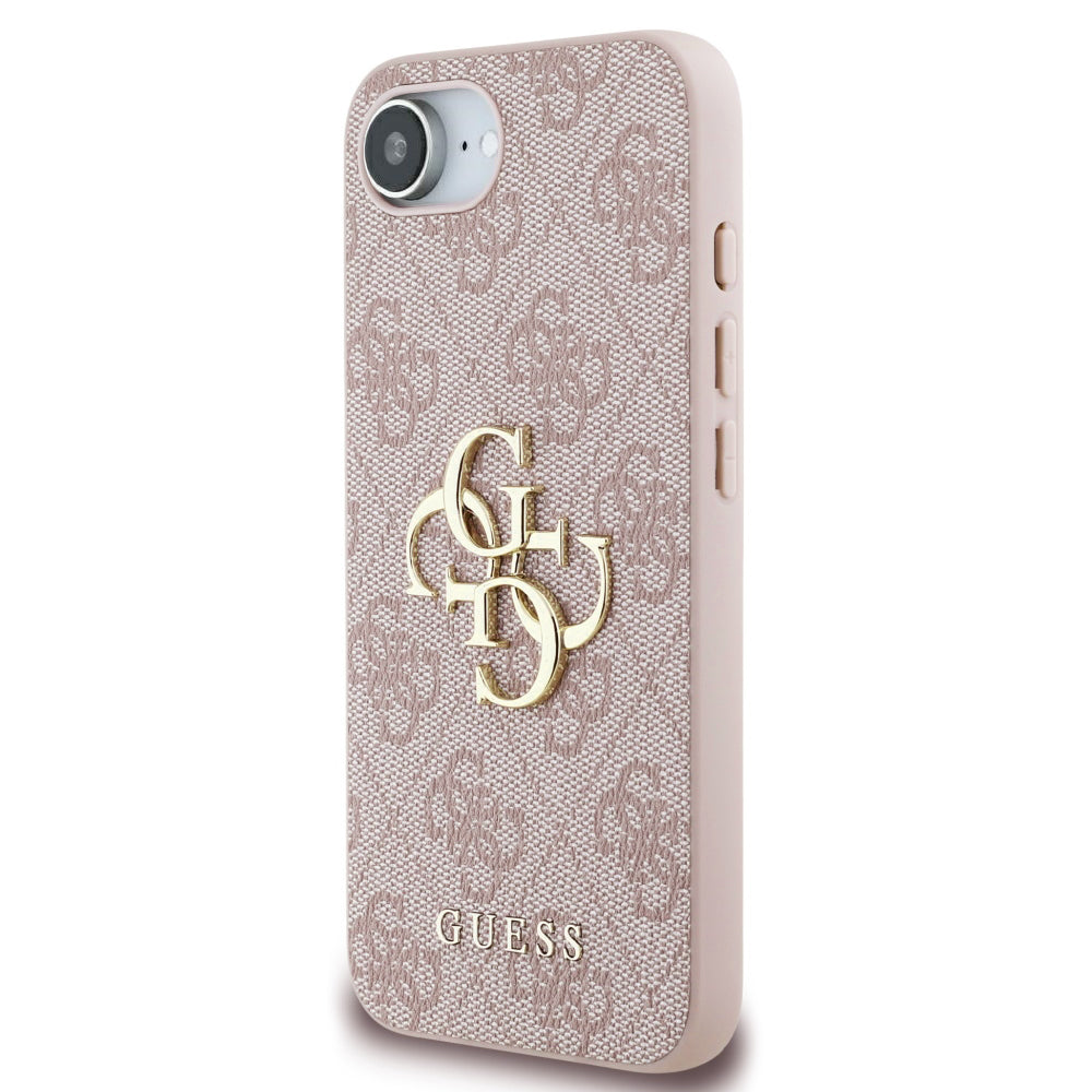 Etui na Apple iPhone 17e / 16e, Guess, 4G Big Logo, Różowy