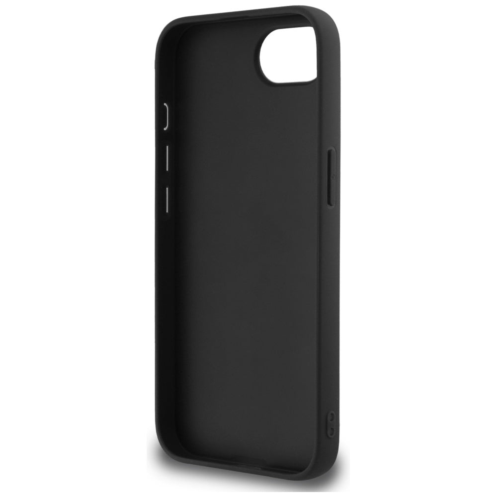 Etui na Apple iPhone 17e / 16e, Guess, Fixed Glitter Big 4G, Czarne