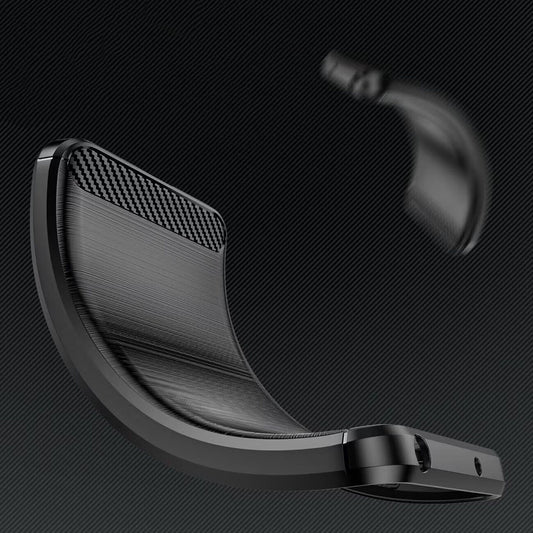 Etui na Apple iPhone 17e / 16e, Techsuit, Carbon, Czarny
