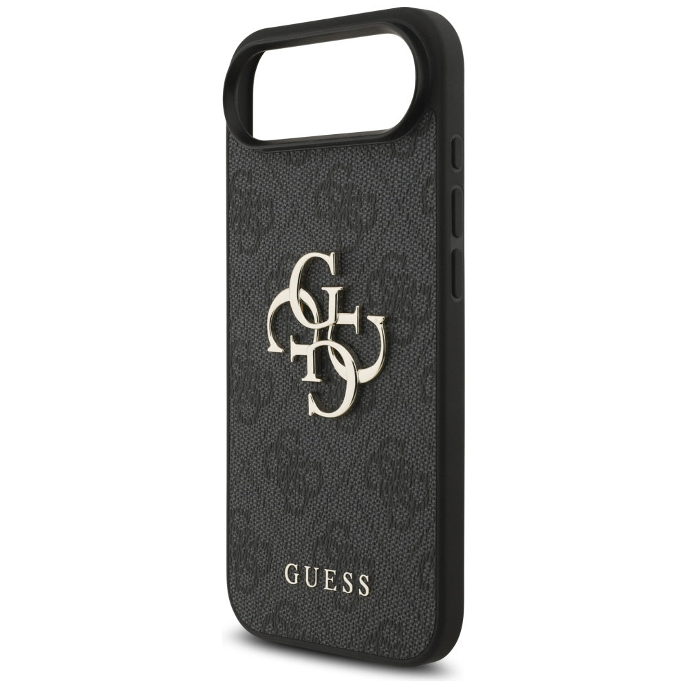 Etui na Apple iPhone 17 Air, Guess, 4G Classic Logo with Strap, Czarne