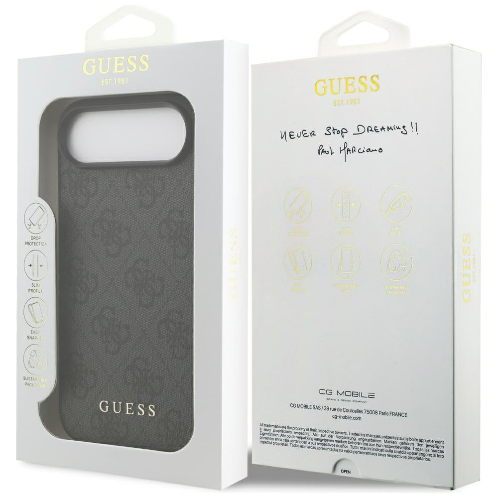 Etui na Apple iPhone 17 Air, Guess, 4G Classic, Czarne