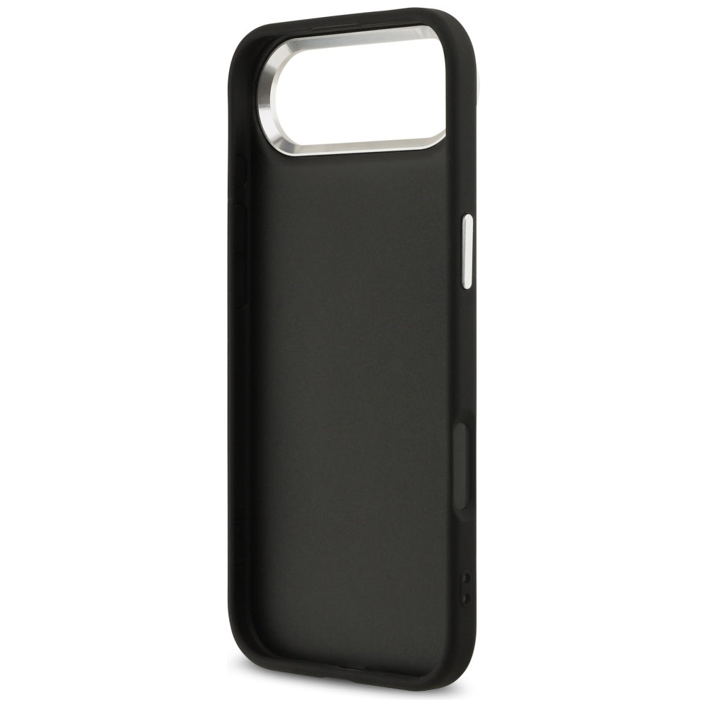 Etui na Apple iPhone 17 Air, Guess, Big 4G Logo Classic, Czarne Srebrne