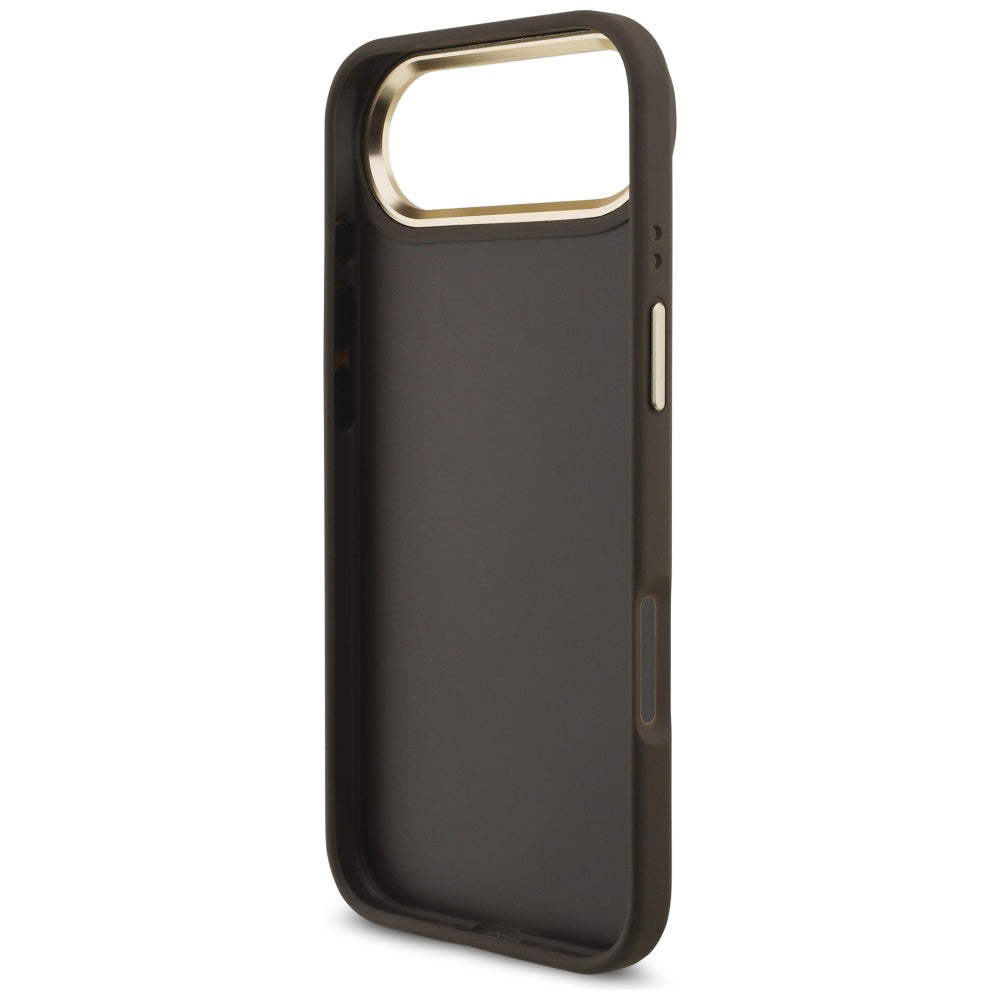 Etui na Apple iPhone 17 Air, Guess, Big 4G Logo Classic, Złoty Brąz