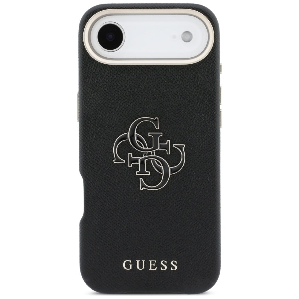 Etui na Apple iPhone 17 Air, Guess, Resin Logo, Czarne