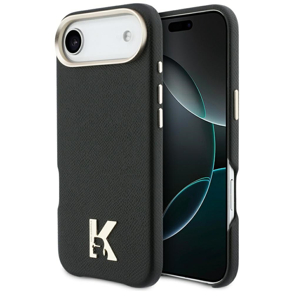 Etui na Apple iPhone 17 Air, Karl Lagerfeld, Karl Head Logo, Czarne