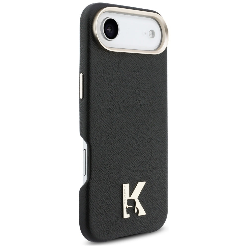 Etui na Apple iPhone 17 Air, Karl Lagerfeld, Karl Head Logo, Czarne