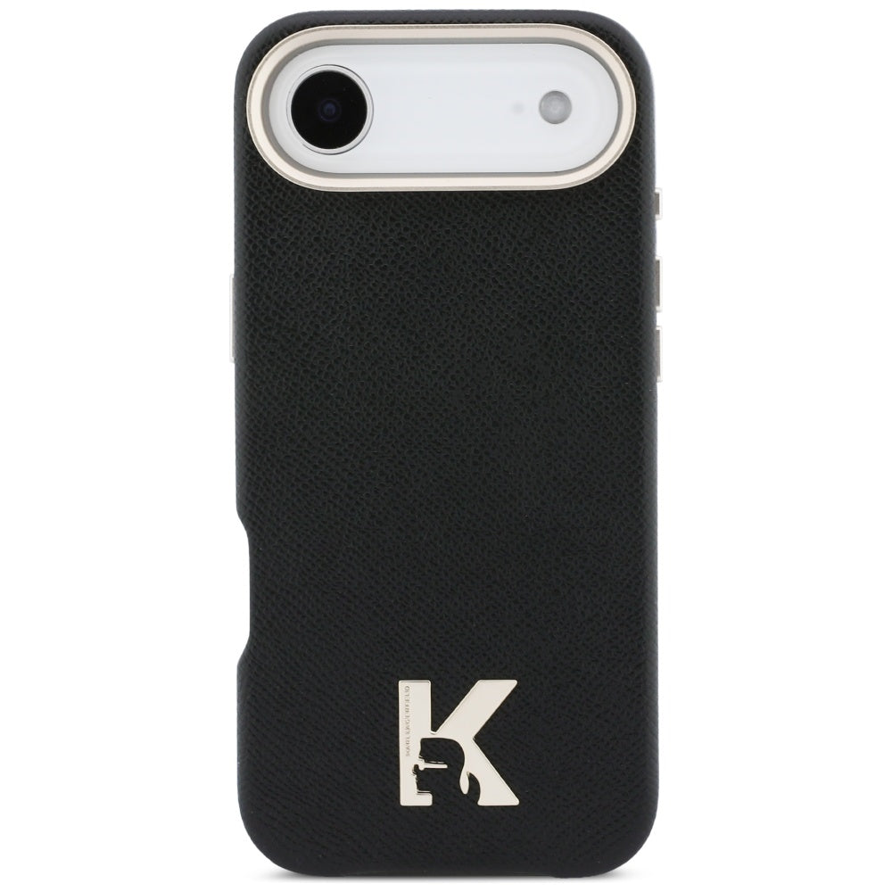 Etui na Apple iPhone 17 Air, Karl Lagerfeld, Karl Head Logo, Czarne