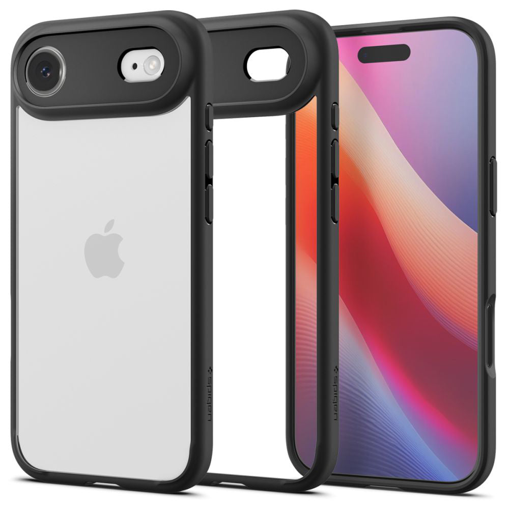 Etui na Apple iPhone 17 Air, Spigen, Ultra Hybrid, Czarne Matowe ACS10310