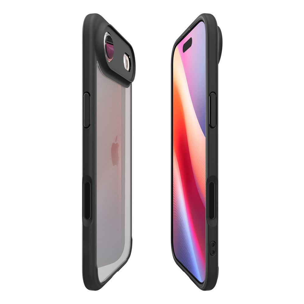 Etui na Apple iPhone 17 Air, Spigen, Ultra Hybrid, Czarne Matowe ACS10310