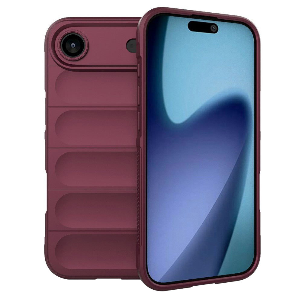 Etui na Apple iPhone 17 Air, Techsuit, Magic Shield, Wiśniowy