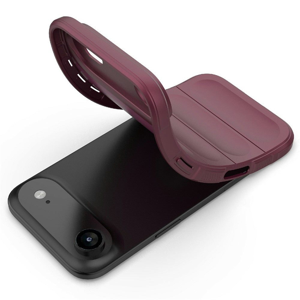 Etui na Apple iPhone 17 Air, Techsuit, Magic Shield, Wiśniowy