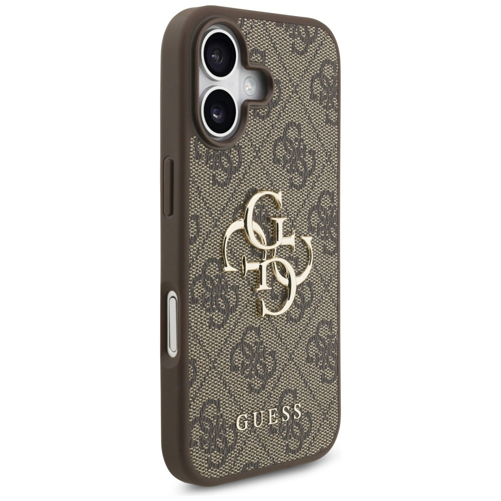 Etui na Apple iPhone 17, Guess, 4G Big Logo, Brązowy