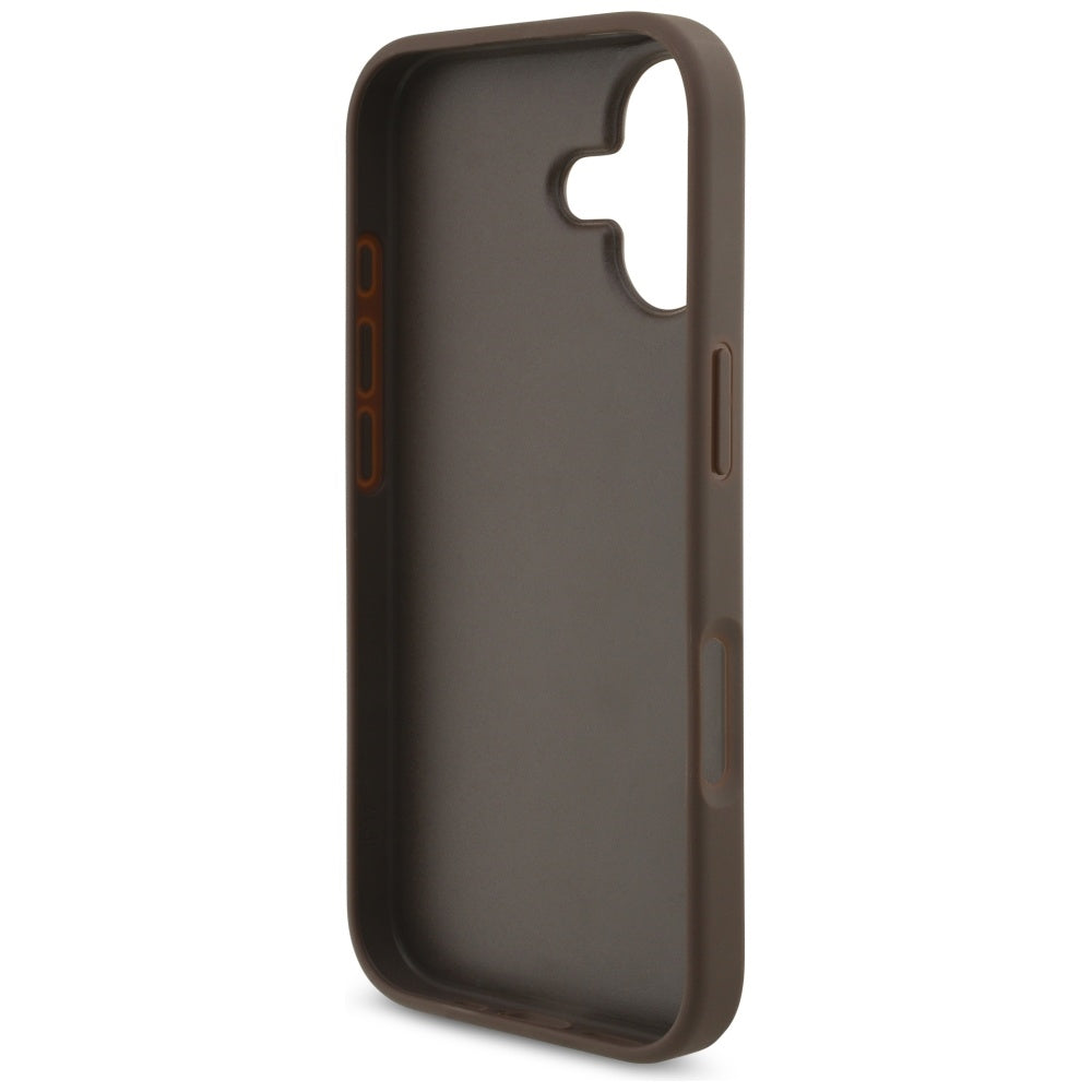 Etui na Apple iPhone 17, Guess, 4G Big Logo, Brązowy