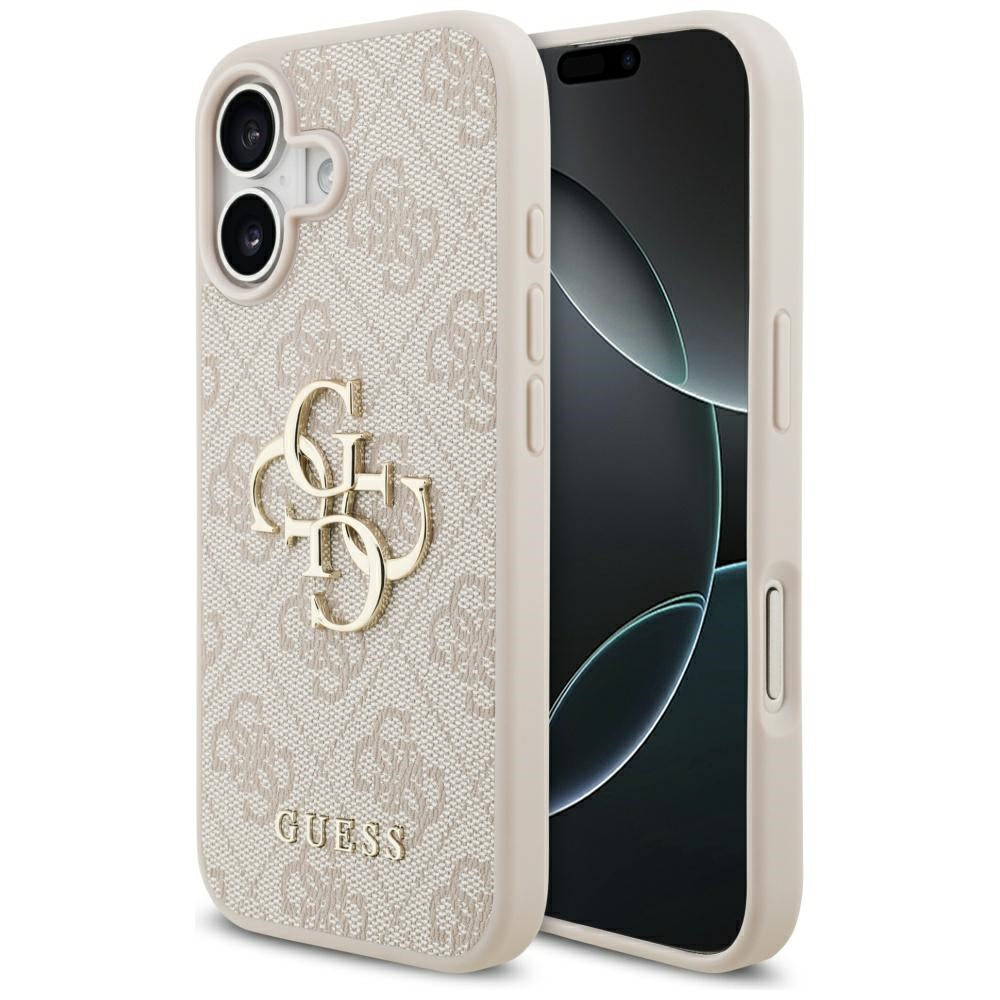 Etui na Apple iPhone 17, Guess, 4G Big Logo, Różowy