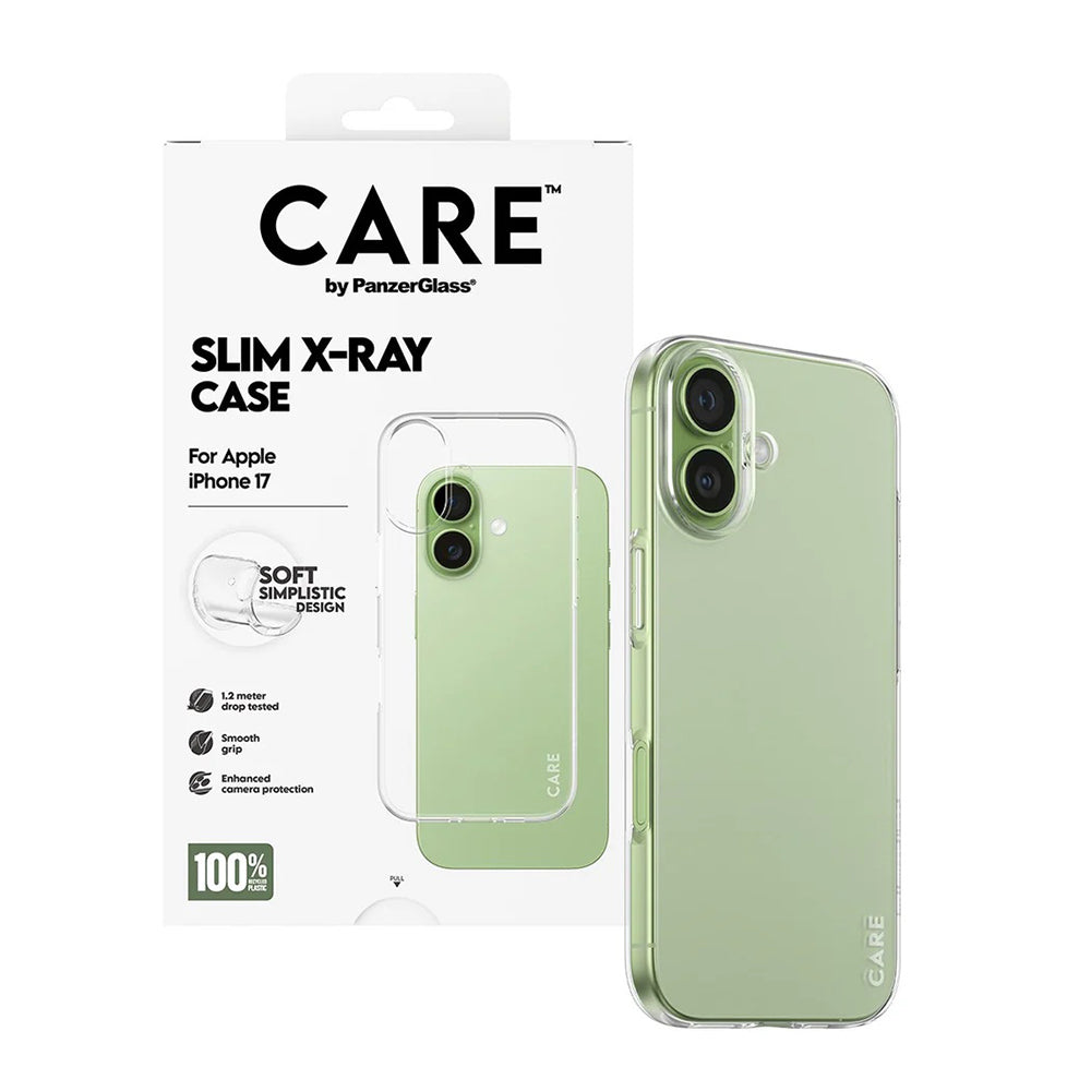 Etui na Apple iPhone 17, PanzerGlass, Care Fashionable X-ray, Przezroczyste