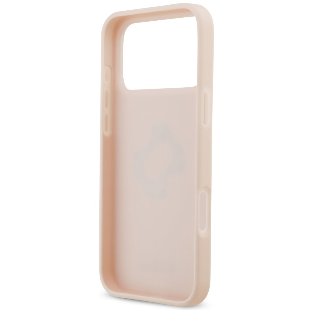 Etui na Apple iPhone 17 Pro Max, Guess, 4G Grained Big and Classic Logo, Różowy