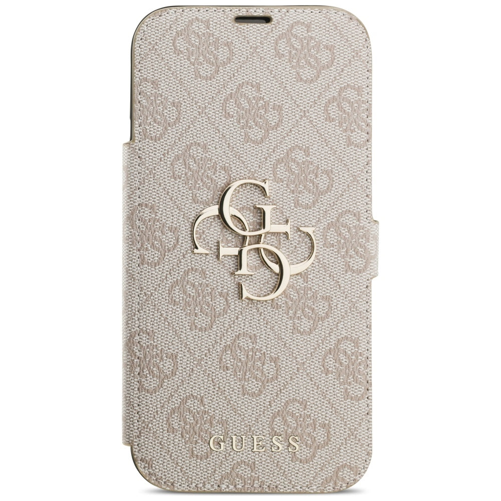 Etui na Apple iPhone 17 Pro Max, Guess, 4G Metal Logo, Różowy