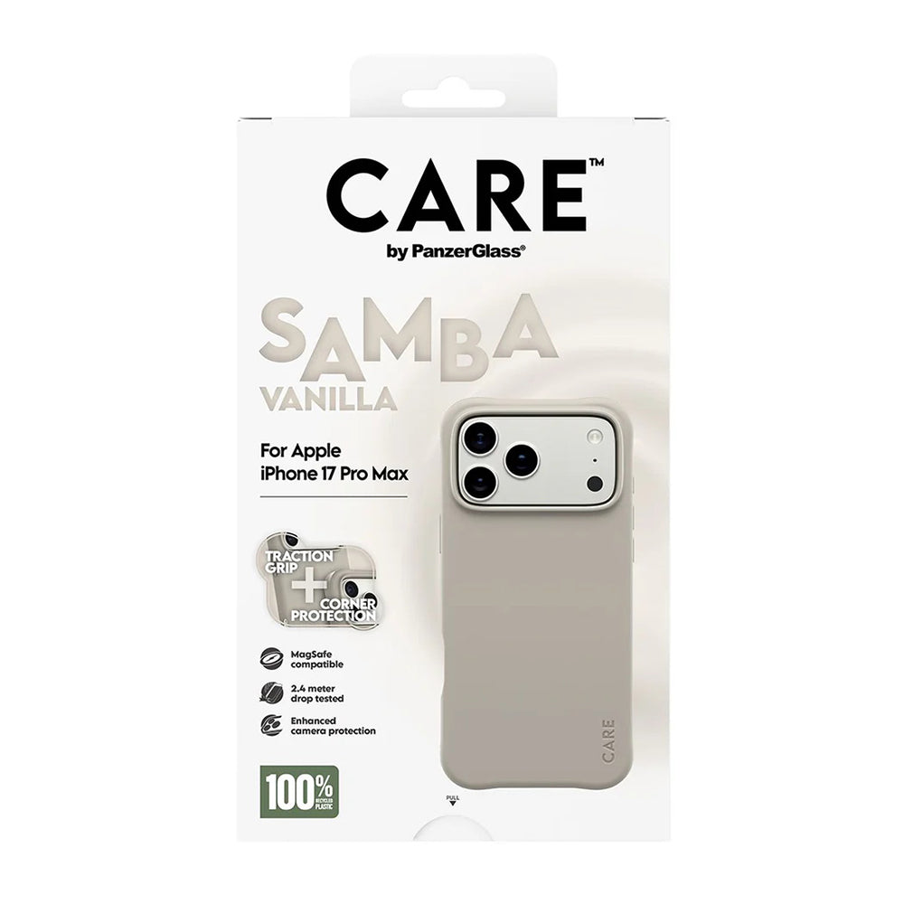 Etui do Apple iPhone 17 Pro Max, PanzerGlass, Care Fashionable, Beżowy