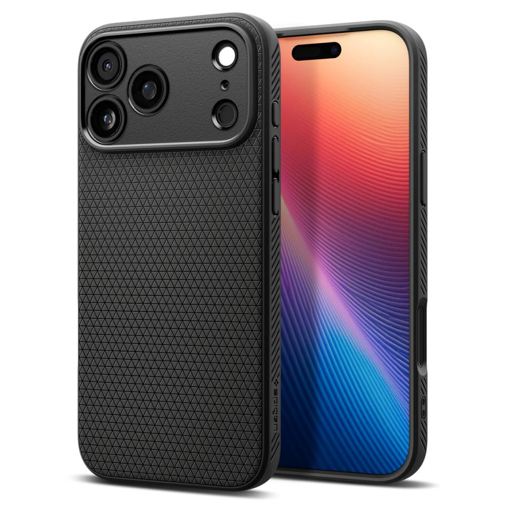 Etui na Apple iPhone 17 Pro Max, Spigen, Liquid Air, Matowa Czarna ACS10265