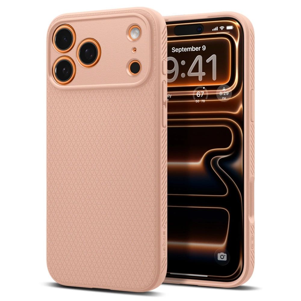 Etui na Apple iPhone 17 Pro Max, Spigen, Liquid Air, Różowy ACS10269