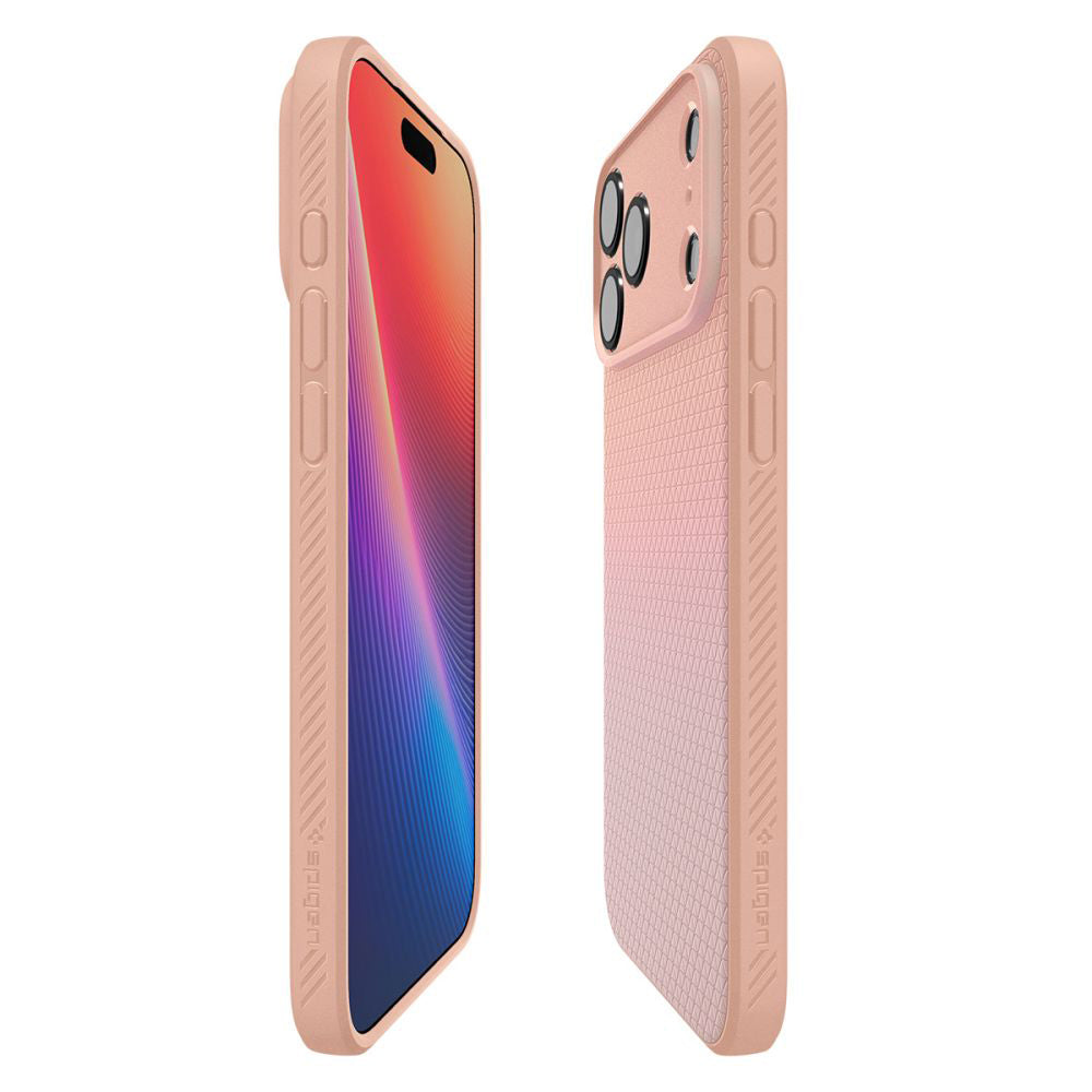 Etui na Apple iPhone 17 Pro Max, Spigen, Liquid Air, Różowy ACS10269