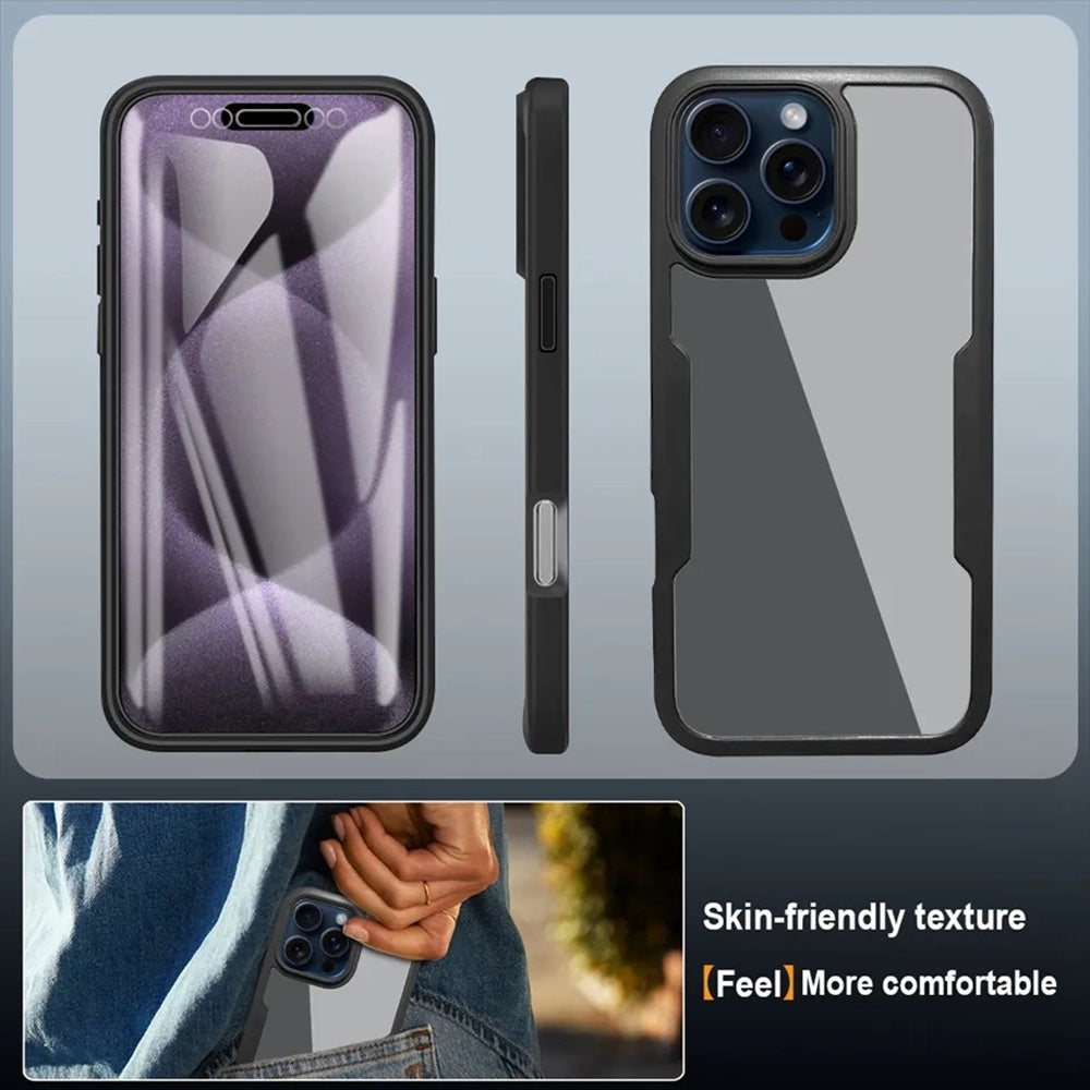 Etui na Apple iPhone 17 Pro Max, Techsuit, ColorVerse 360, Różowy