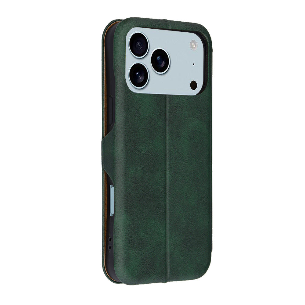 Case for Apple iPhone 17 Pro Max, Techsuit, Safe Wallet Plus, Green