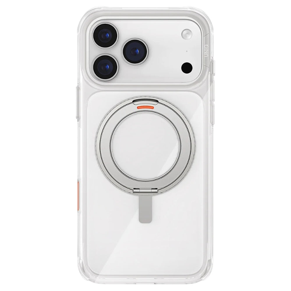 Etui na Apple iPhone 17 Pro Max, UNIQ, Swivix, Srebrne