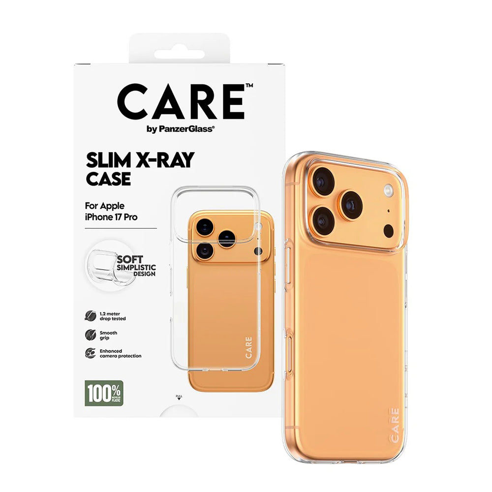 Etui do Apple iPhone 17 Pro, PanzerGlass, Care Fashionable X-ray, Przezroczyste