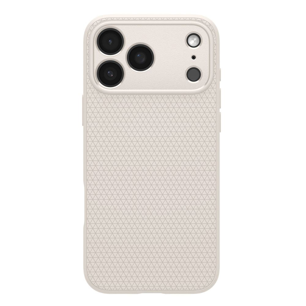 Etui na Apple iPhone 17 Pro, Spigen, Liquid Air, Beżowy