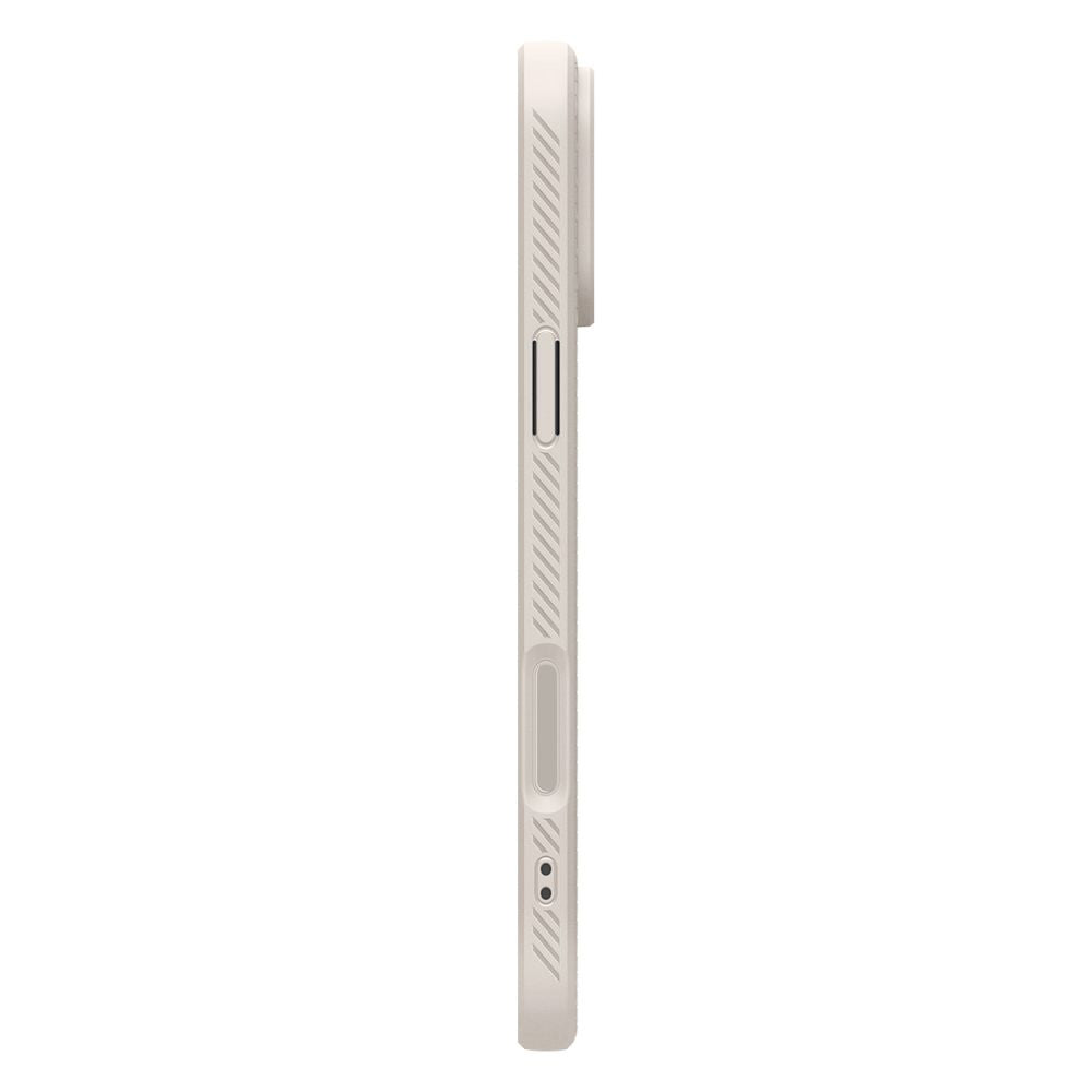 Etui na Apple iPhone 17 Pro, Spigen, Liquid Air, Beżowy
