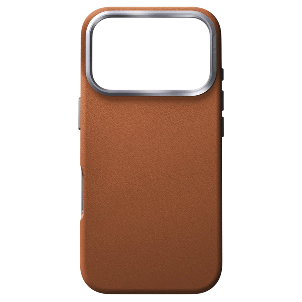 Etui na Apple iPhone 17 Pro, UNIQ, Lyden Leatherette, Brązowy