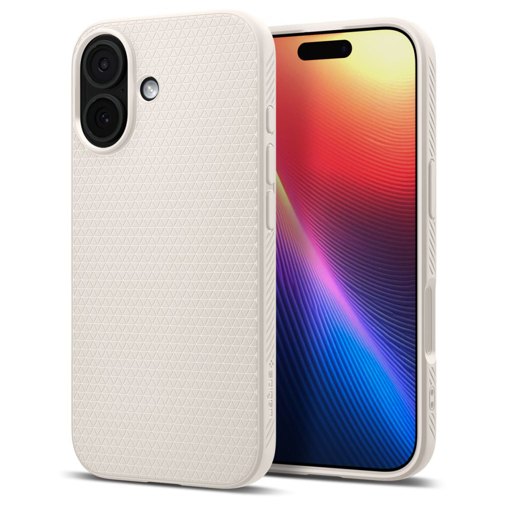 Etui na Apple iPhone 17, Spigen, Liquid Air, Beżowe ACS10372