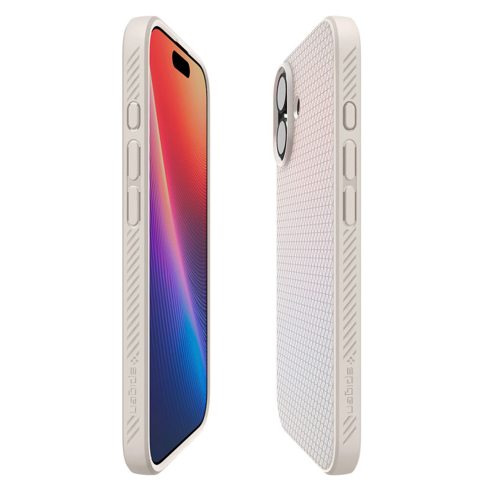 Etui na Apple iPhone 17, Spigen, Liquid Air, Beżowe ACS10372