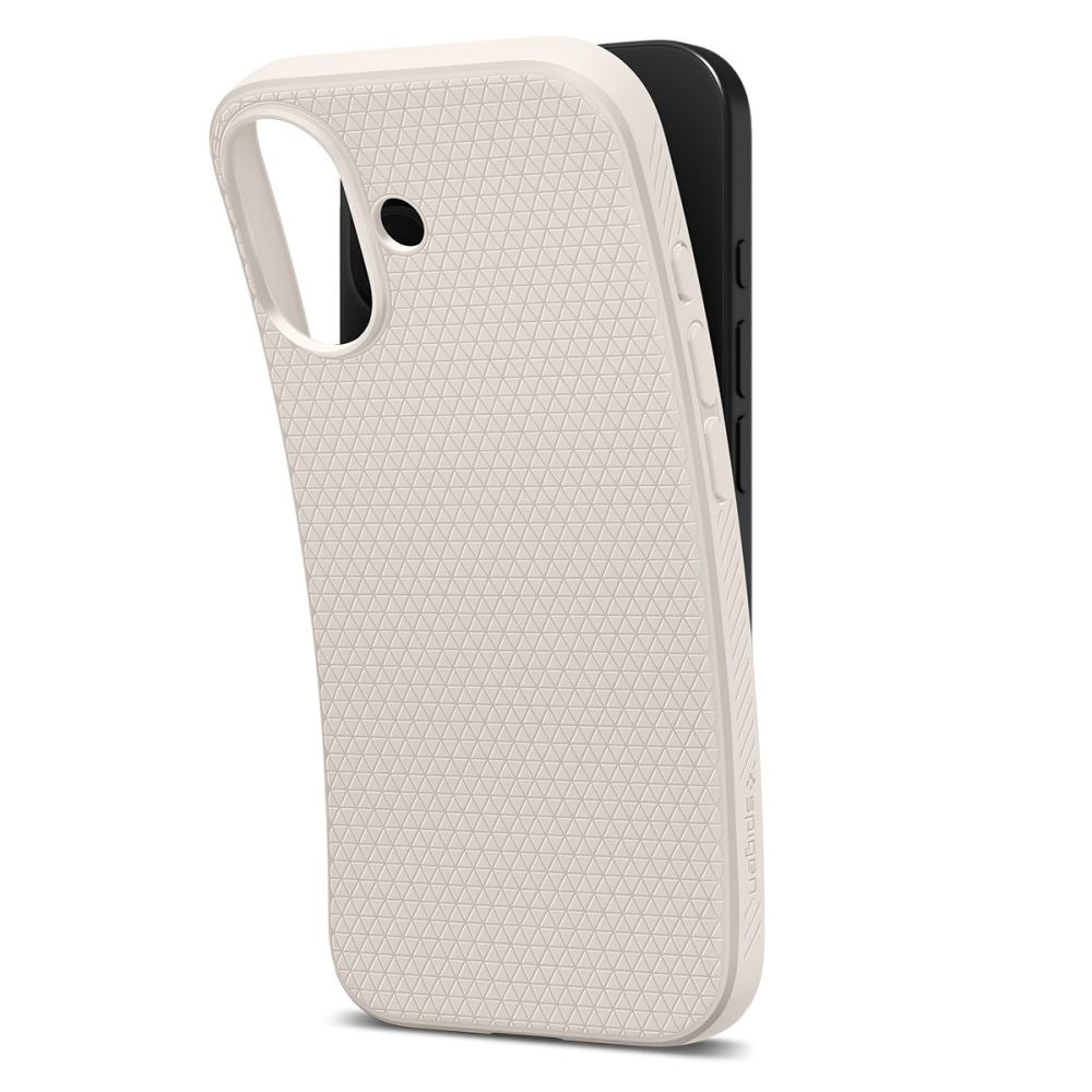 Etui na Apple iPhone 17, Spigen, Liquid Air, Beżowe ACS10372