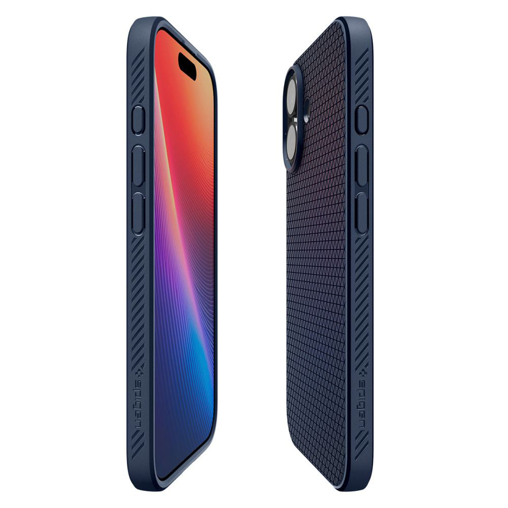Etui na Apple iPhone 17, Spigen, Liquid Air, Granatowe ACS10370