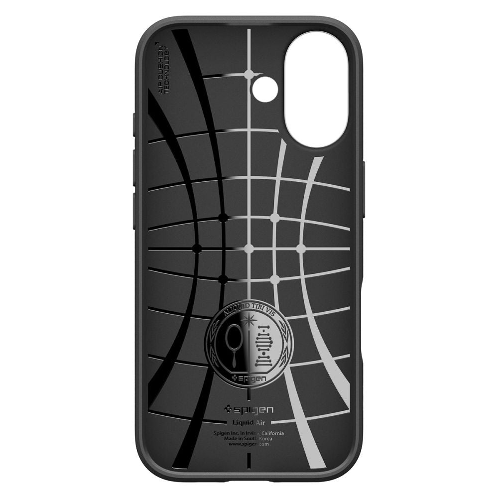 Case for Apple iPhone 17, Spigen, Liquid Air, Matte Black ACS10369