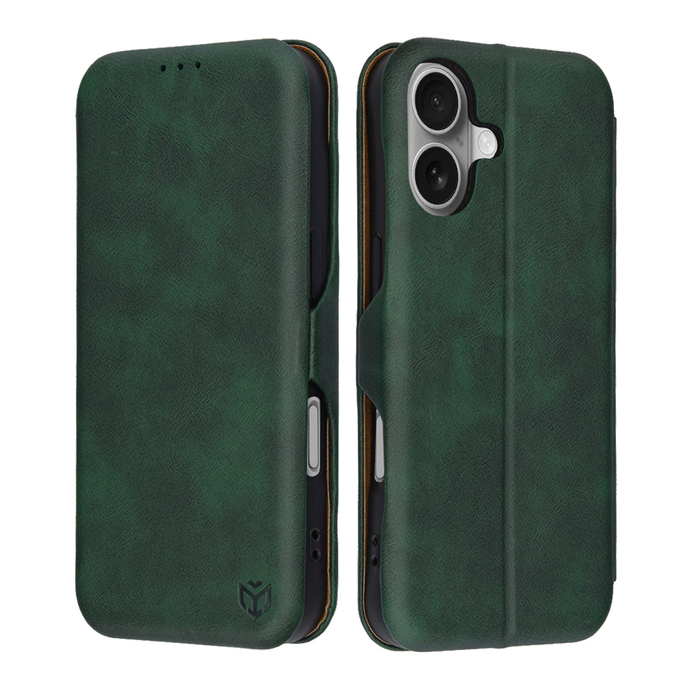 Case for Apple iPhone 17, Techsuit, Safe Wallet Plus, Green