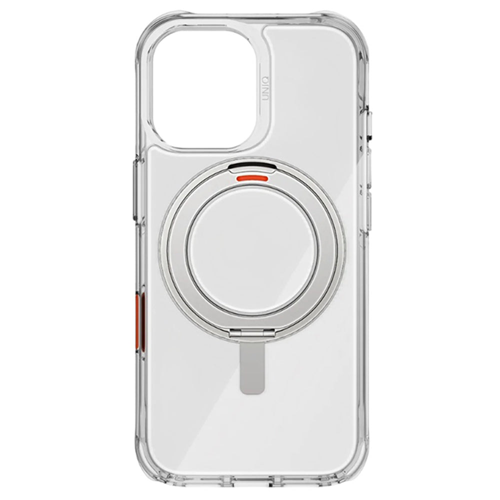 Etui na Apple iPhone 17, UNIQ, Swivix, Srebrne