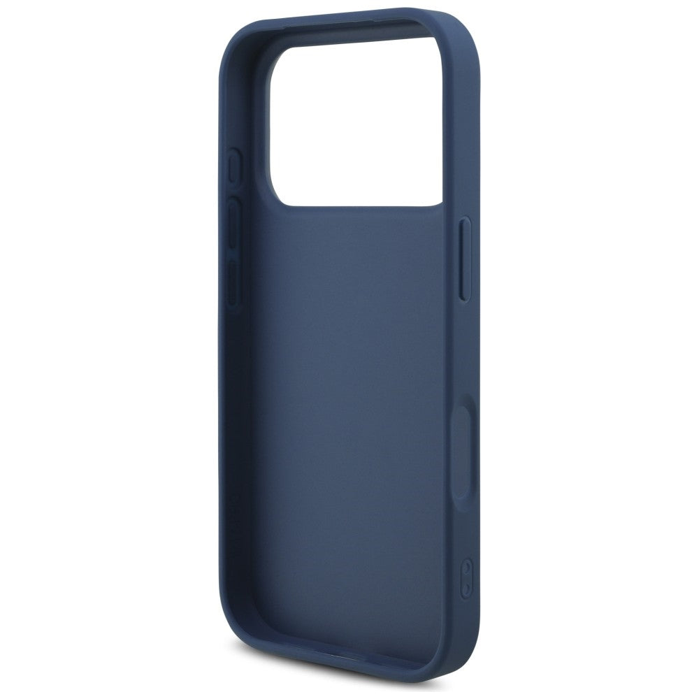 Etui na Apple iPhone 18 Pro / 17 Pro, Guess, 4G Big Logo, Niebieskie