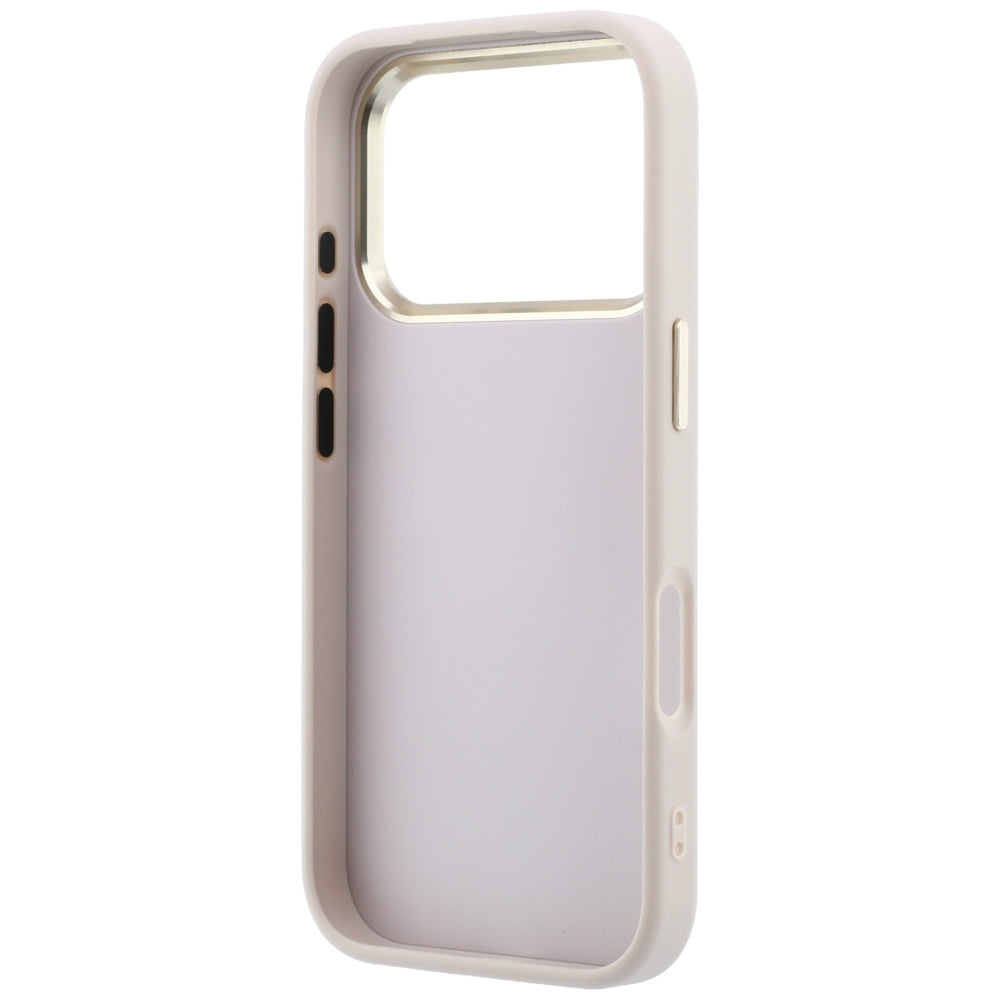Etui na Apple iPhone 18 Pro / 17 Pro, Guess, 4G Big Strass Logo, Różowe