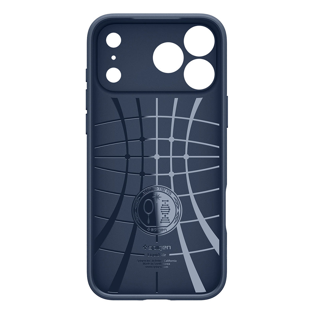Etui na Apple iPhone 18 Pro / 17 Pro, Spigen, Liquid Air, Granatowy ACS12150