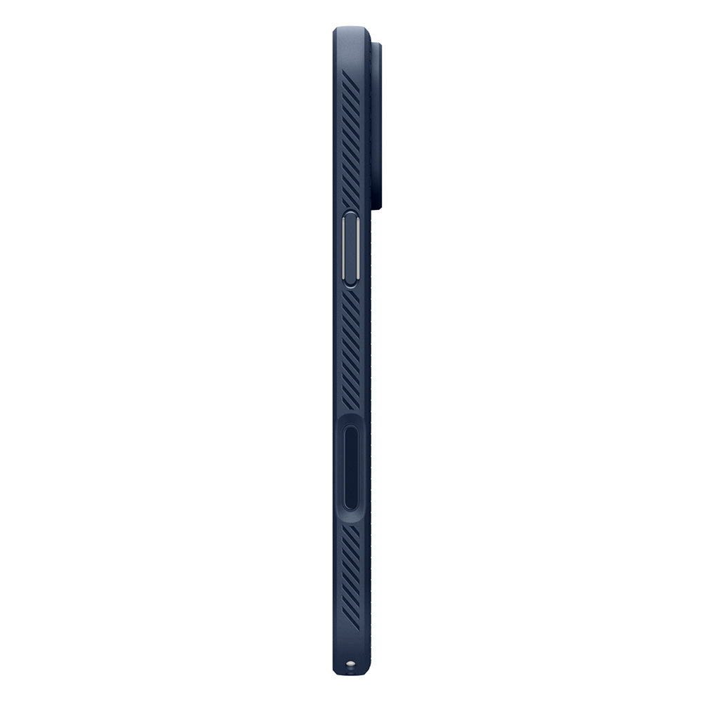 Etui na Apple iPhone 18 Pro / 17 Pro, Spigen, Liquid Air, Granatowy ACS12150