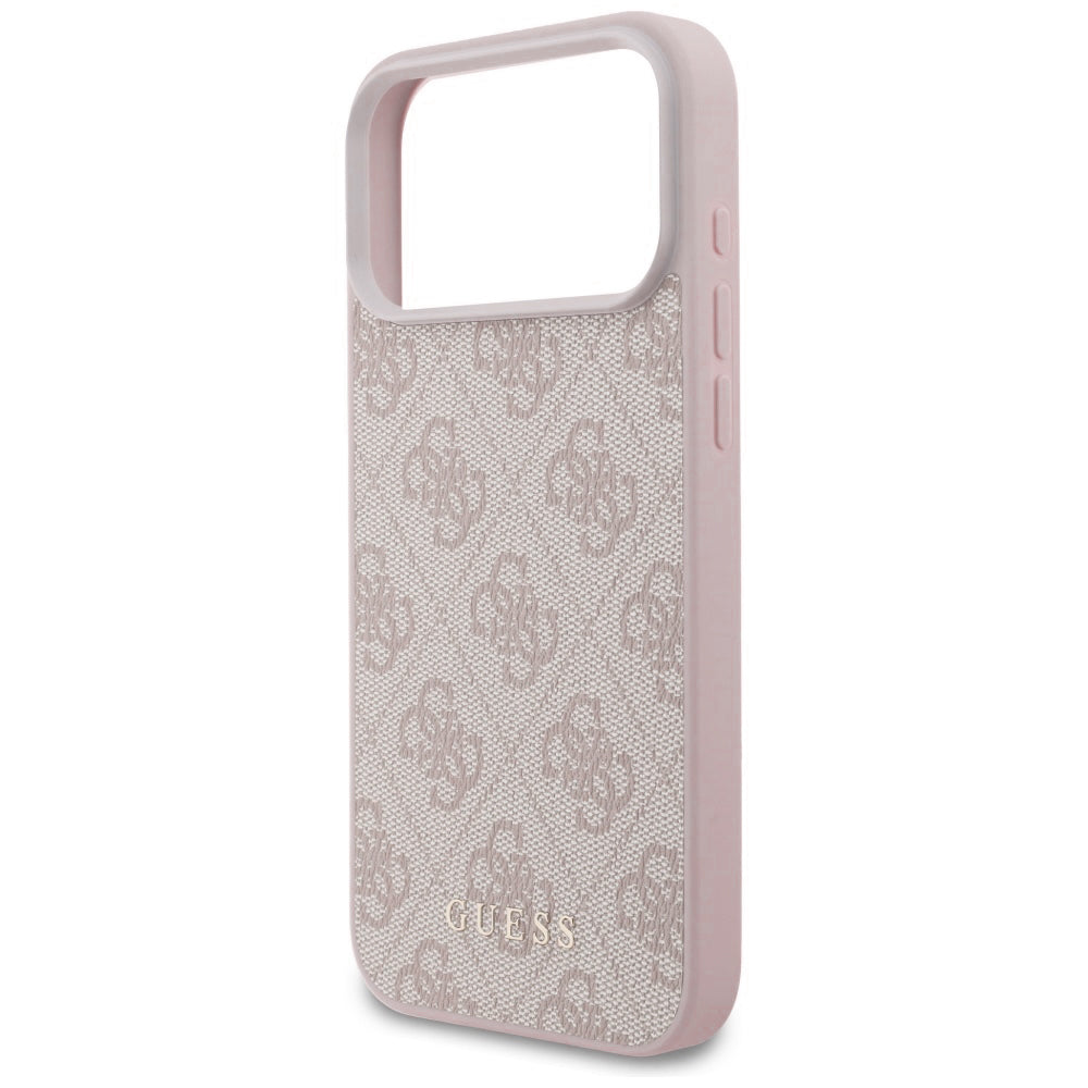 Etui na Apple iPhone 18 Pro Max / 17 Pro Max, Guess, 4G Classic Logo, Różowe