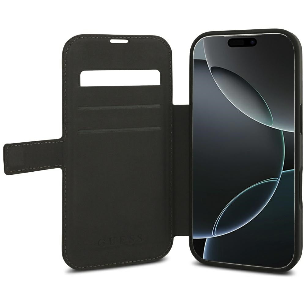 Etui na Apple iPhone 18 Pro Max / 17 Pro Max, Guess, 4G Metal Logo, Brązowe