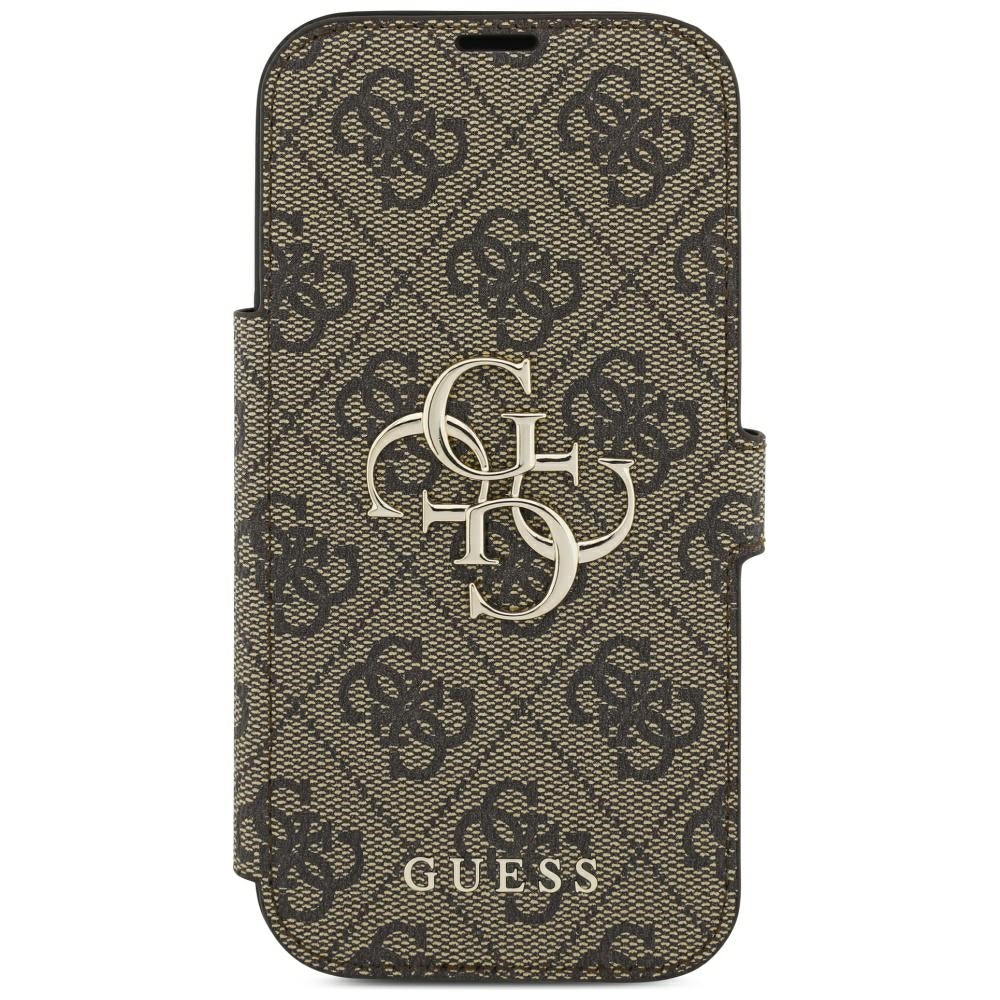 Etui na Apple iPhone 18 Pro Max / 17 Pro Max, Guess, 4G Metal Logo, Brązowe